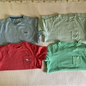 Vineyard Vines Blue and Green Short Sleeve Tees